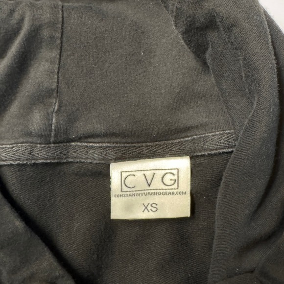 Constantly Varied‎ Gear CVG I AM FREE Black Hoodie Womens XS Workout Thumbholes - Picture 4 of 13